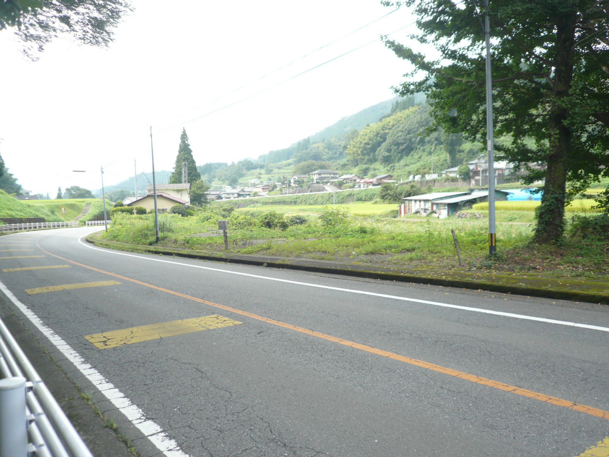 国道３２５号線沿い上野土地